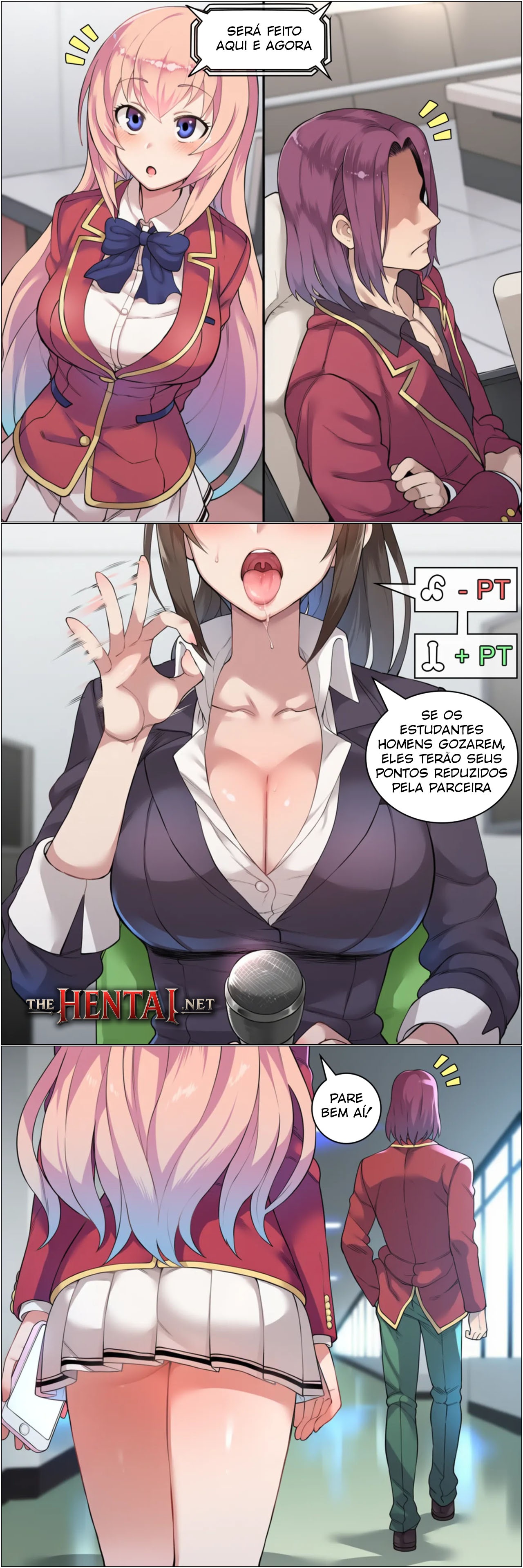 Ichinose Honami Vs Ryuuen Kakeru Hentai pt-br 02