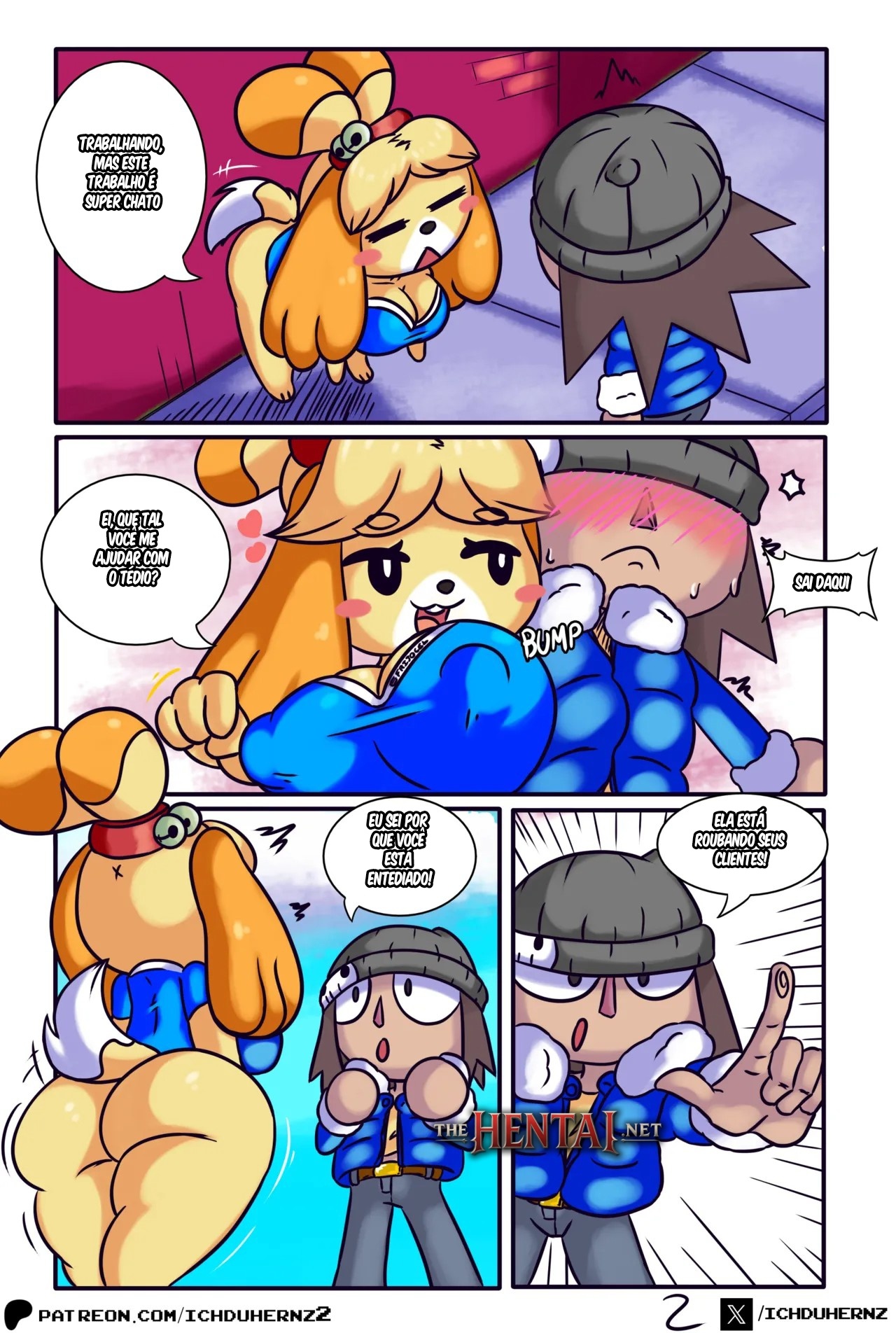 Las Chambeadogas Part 2 Hentai pt-br 04