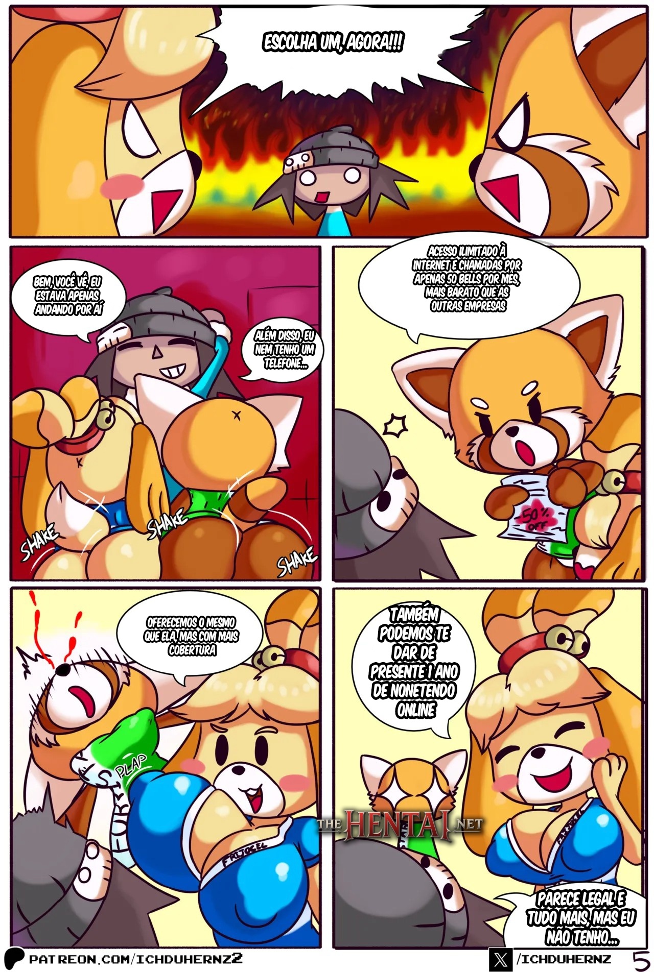 Las Chambeadogas Part 2 Hentai pt-br 07