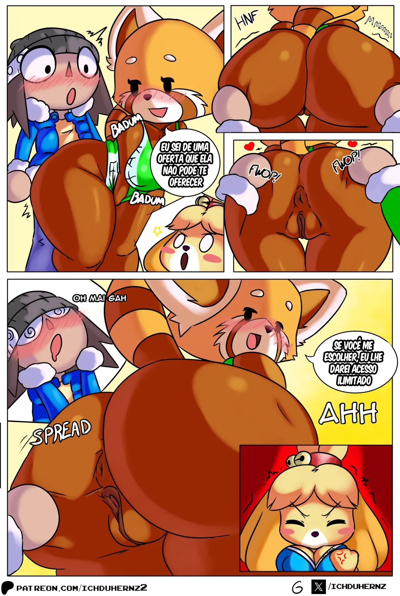 Las Chambeadogas Part 2 Hentai pt-br 08