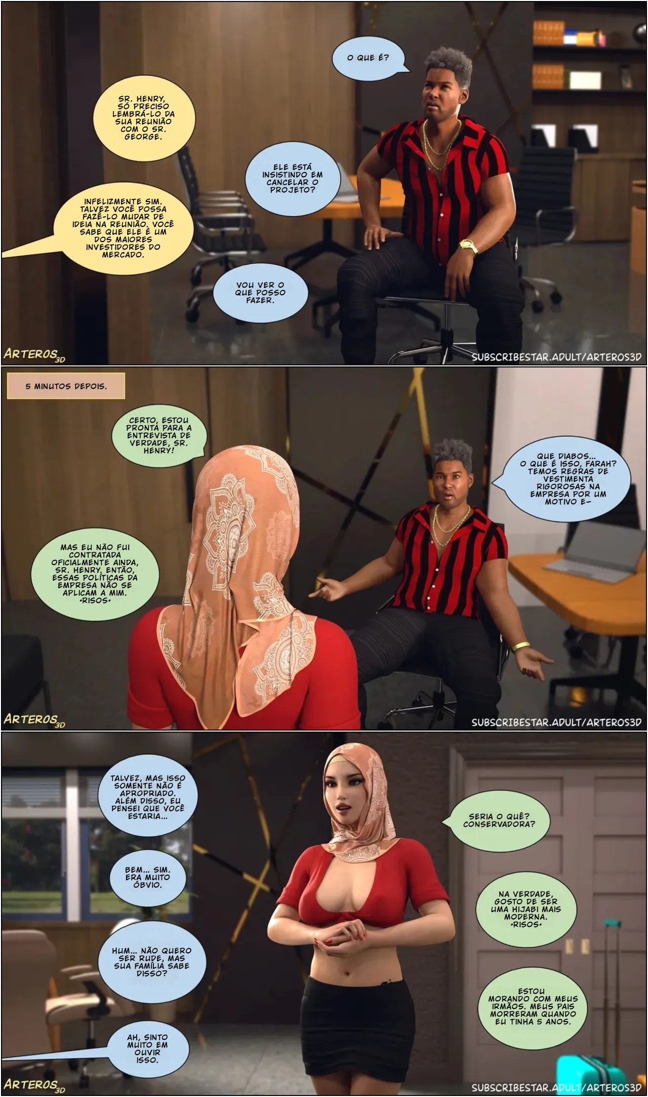 New Passion In Town Part 3 Hentai pt-br 135