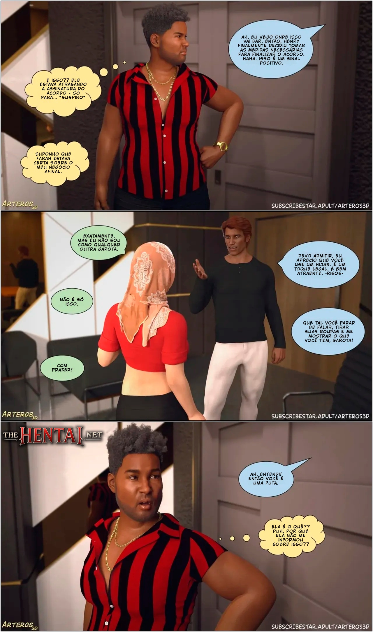 New Passion In Town Part 3 Hentai pt-br 140