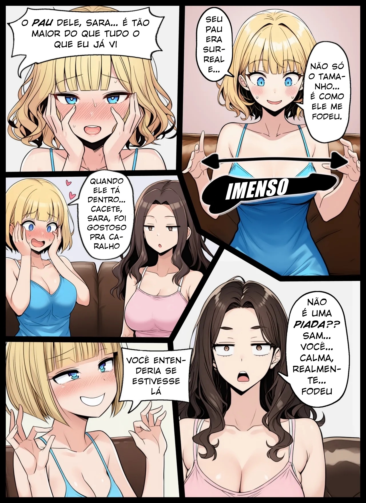 No More Secrets Part 3 Hentai pt-br 14