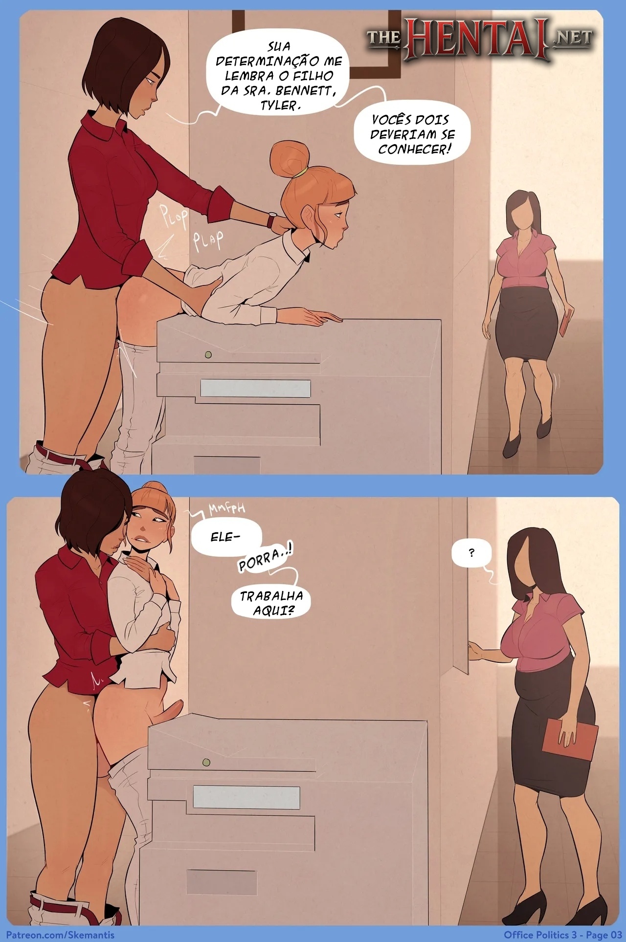Office Politics Part 3 Hentai pt-br 03