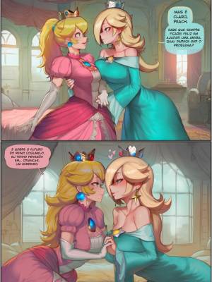 Princesses Peach And Rosalina Birth Of An Heir Hentai pt-br 02
