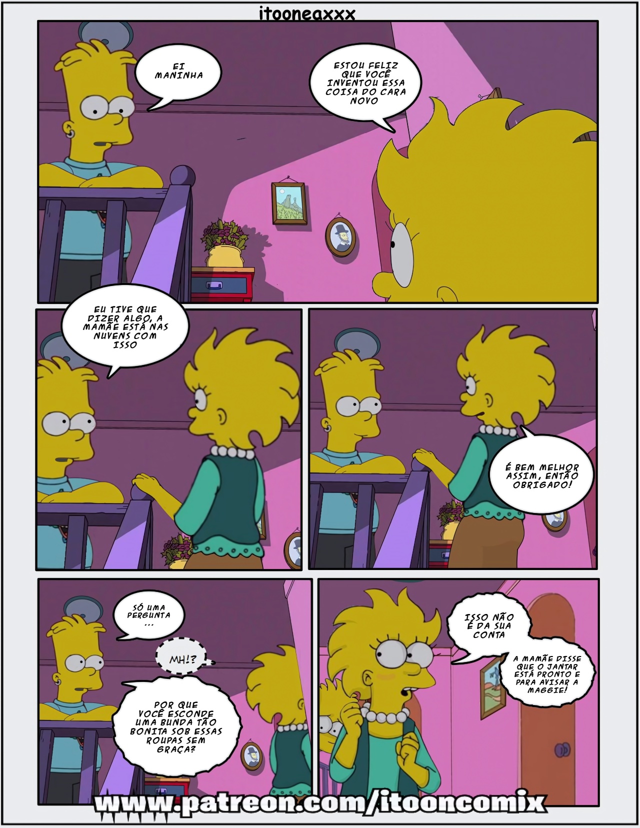 Simpsons Comics: Affinity Hentai pt-br 17