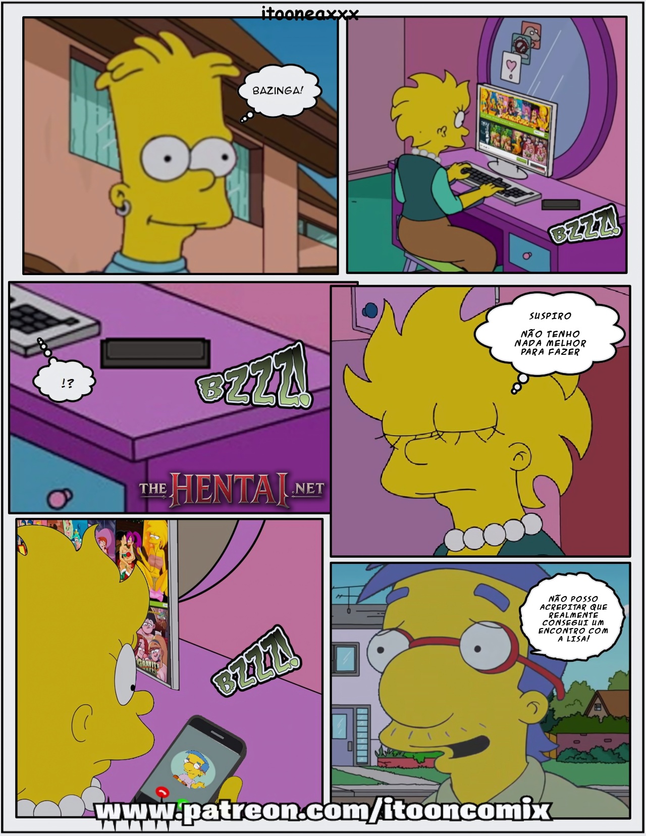 Simpsons Comics: Affinity Hentai pt-br 22