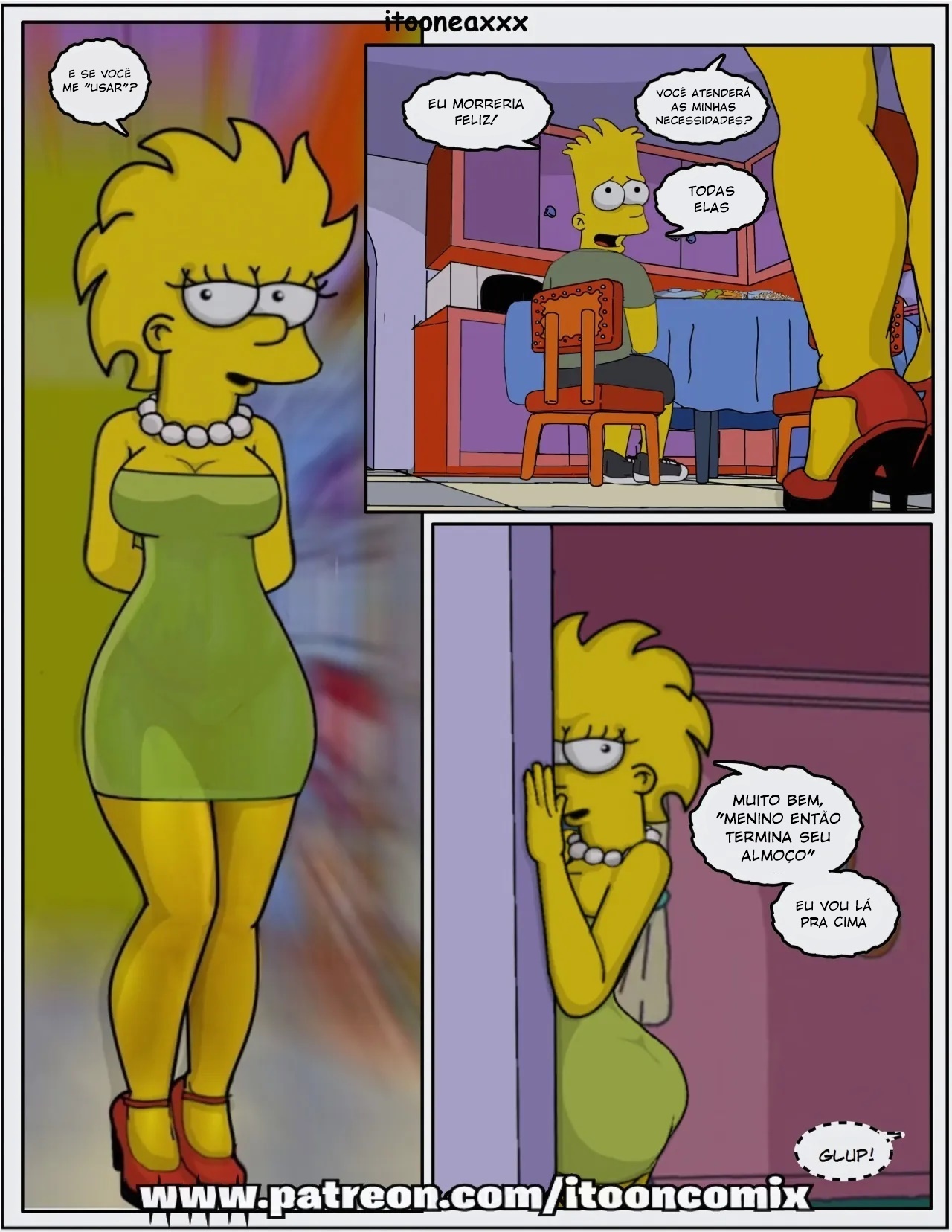 Simpsons Comics Part 1.2: Affinity 2 Hentai pt-br 07