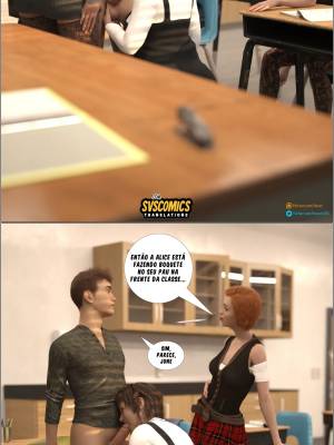 Slutty Teacher Hentai pt-br 14