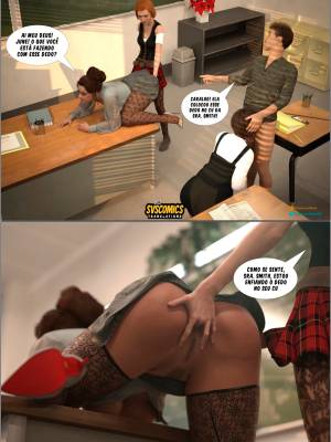 Slutty Teacher Hentai pt-br 19