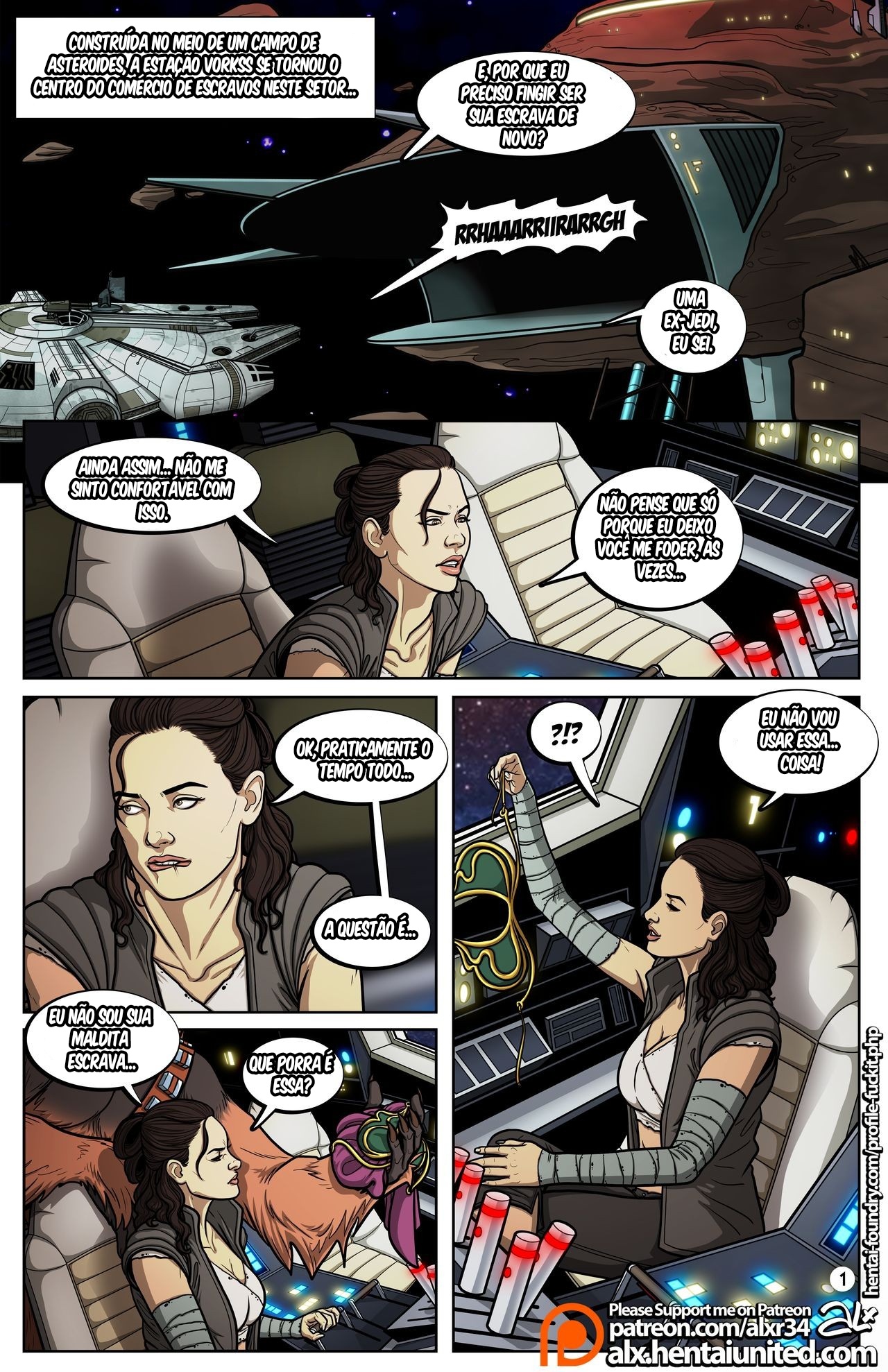 Star Wars: A Complete Guide To Wookie Sex II Hentai pt-br 03