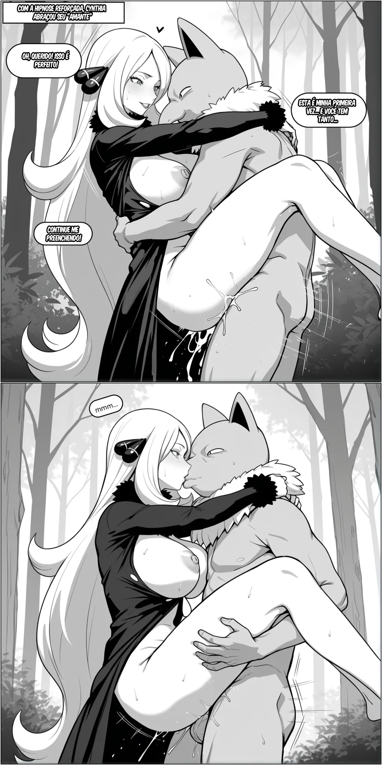 The Comet's Curse: Cynthia's Fall Hentai pt-br 07