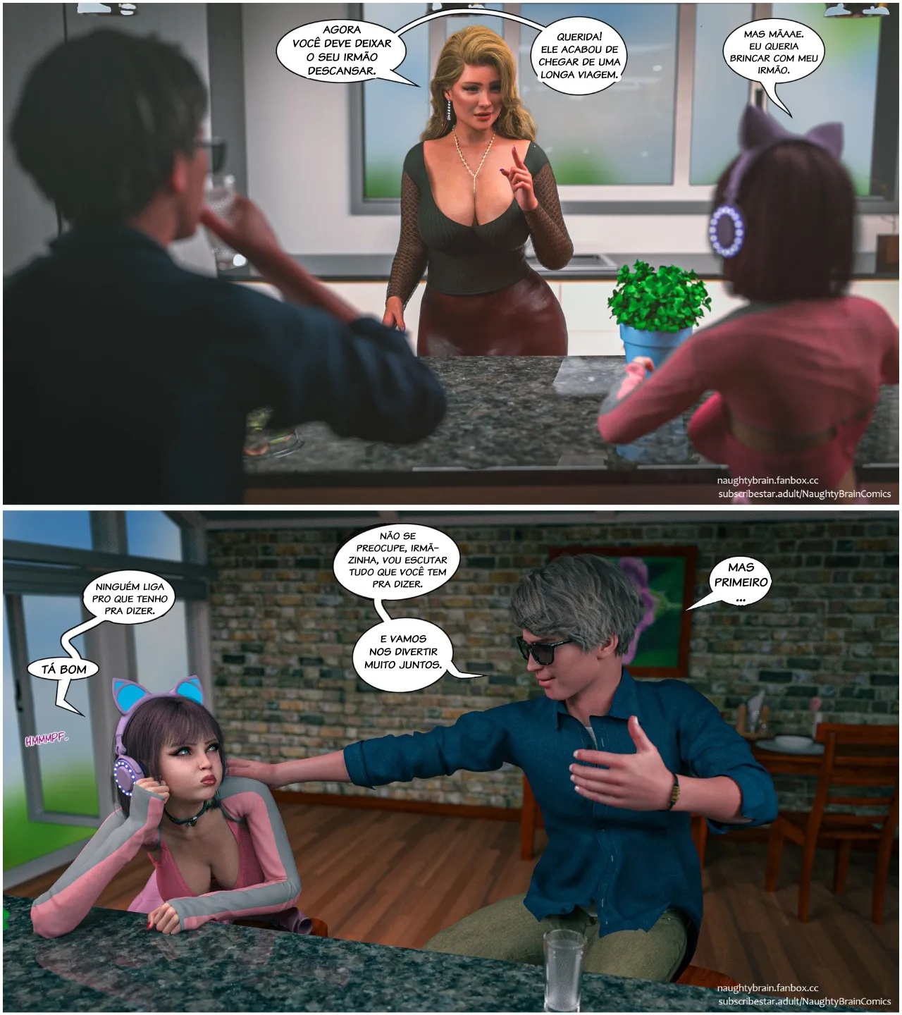 The Homecumming By Naughty Brain Comics Hentai pt-br 09