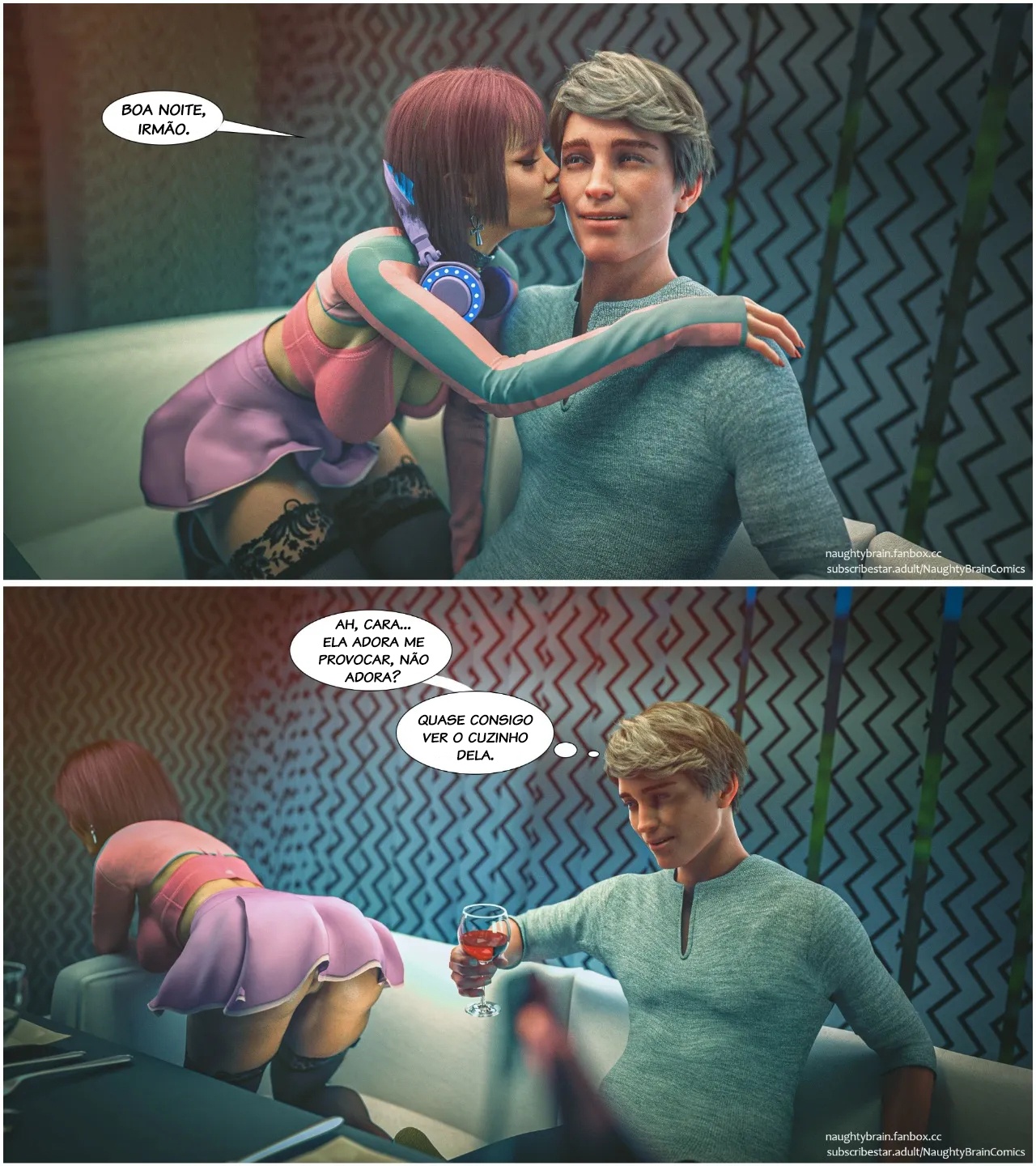 The Homecumming By Naughty Brain Comics Hentai pt-br 36