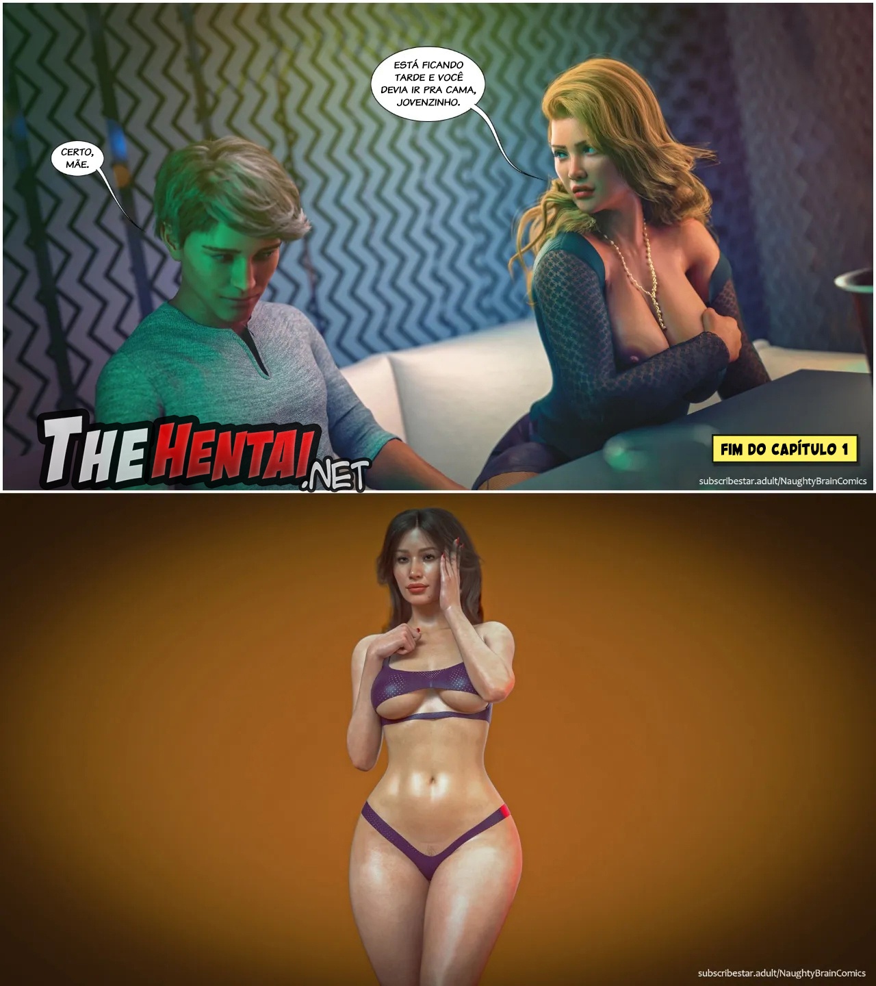 The Homecumming By Naughty Brain Comics Hentai pt-br 49