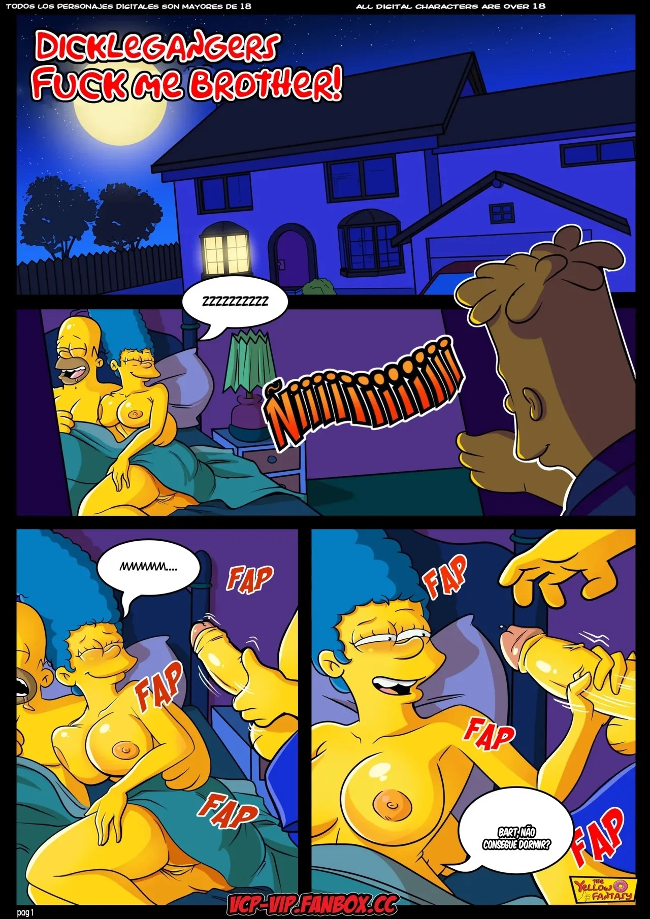 The Simpsons: TreeWhoreHouse Of Horror Hentai pt-br 02