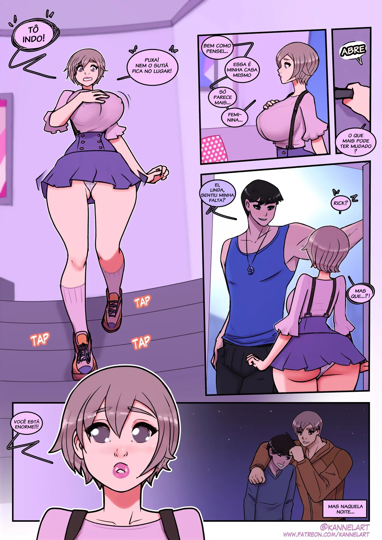 The Wish That Turned Me Into My Best Friend's Girlfriend Hentai pt-br 08