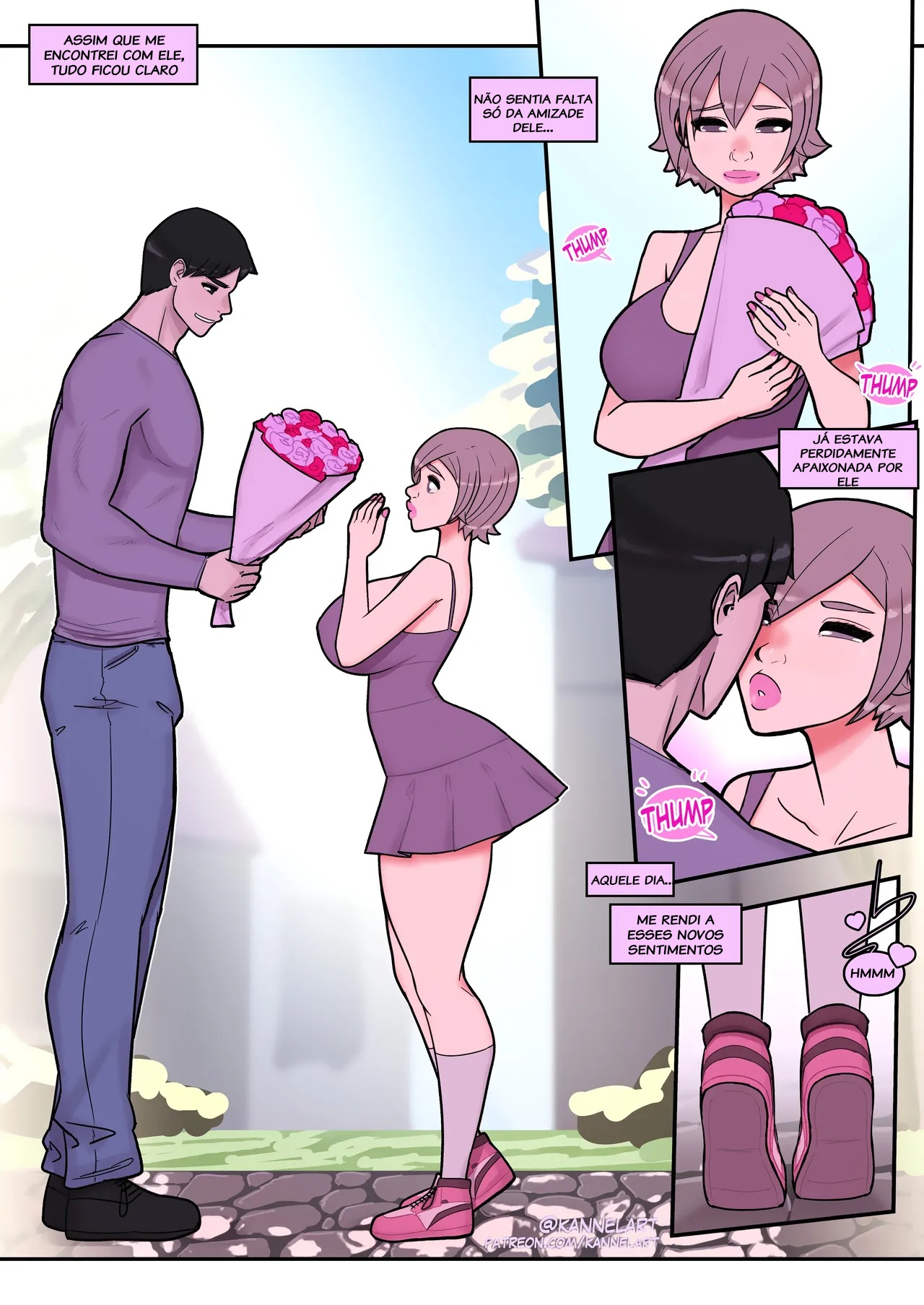 The Wish That Turned Me Into My Best Friend's Girlfriend Hentai pt-br 30