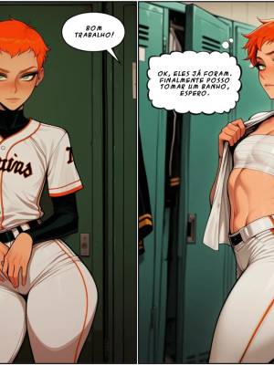 Tomboy Baseball Girl Gets Found Out Hentai pt-br 03