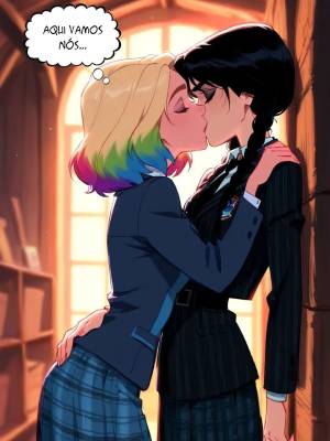 Wednesday And Enid Hentai pt-br 05