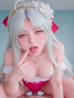 AI Generated: Carlotta By DyDy_Cos Hentai pt-br 12