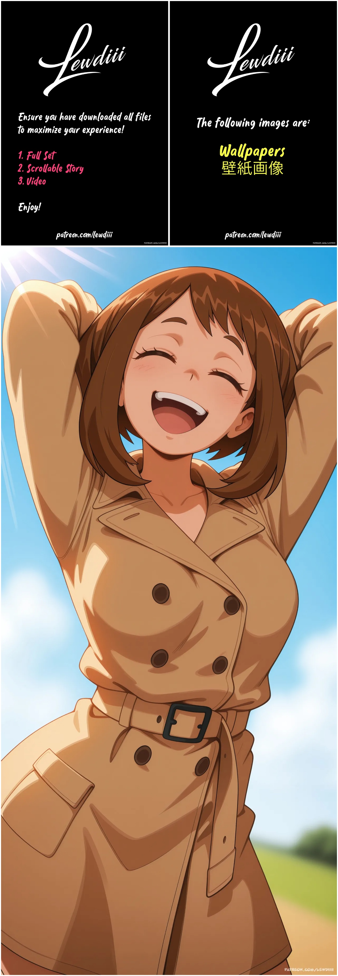 AI Generated: Ochako Uraraka By Lewdii Hentai pt-br 02