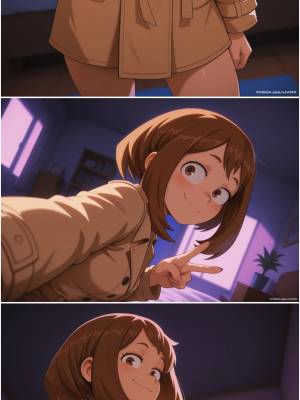AI Generated: Ochako Uraraka By Lewdii Hentai pt-br 07