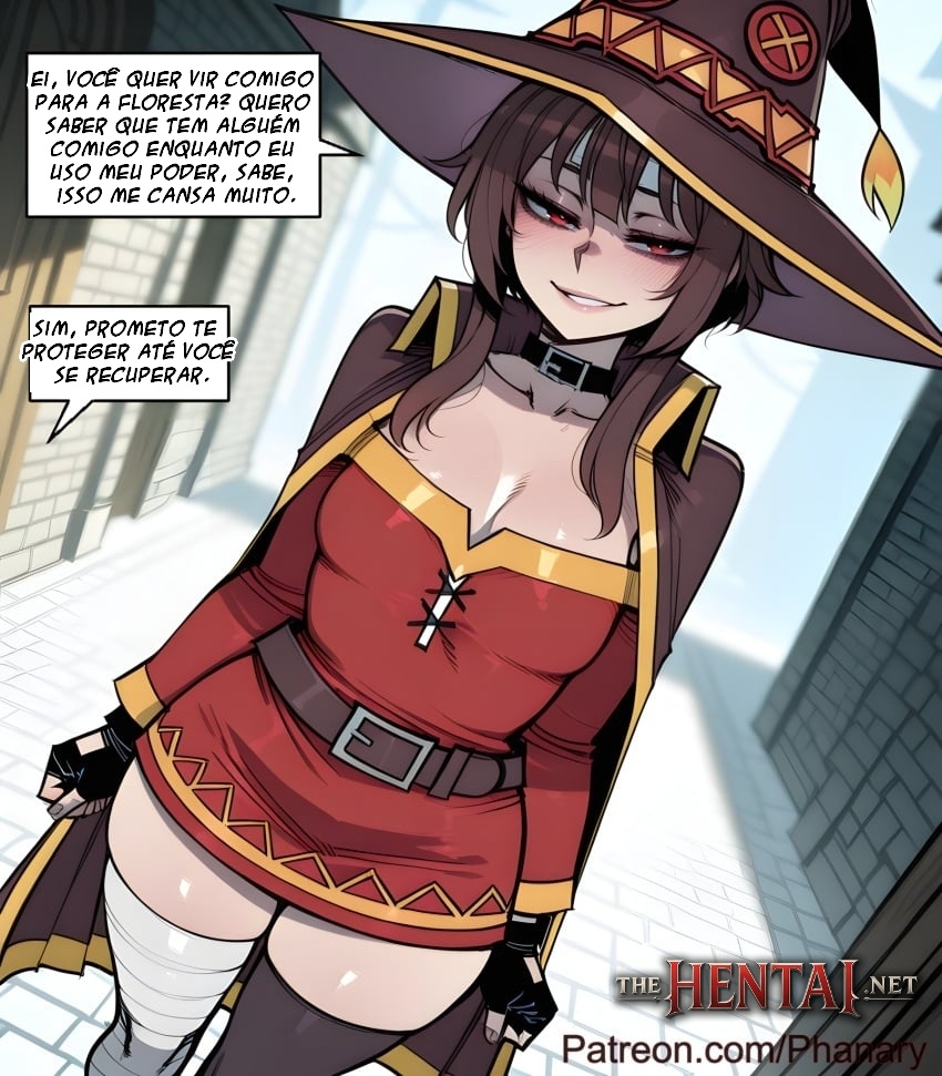 Darkness x Megumin Hentai pt-br 15