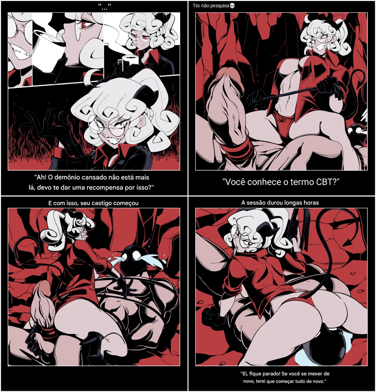 Helltaker Fanart Madness Hentai pt-br 05