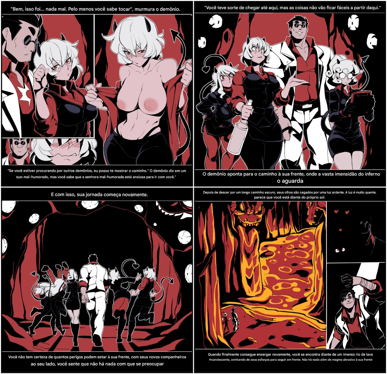 Helltaker Fanart Madness Hentai pt-br 26