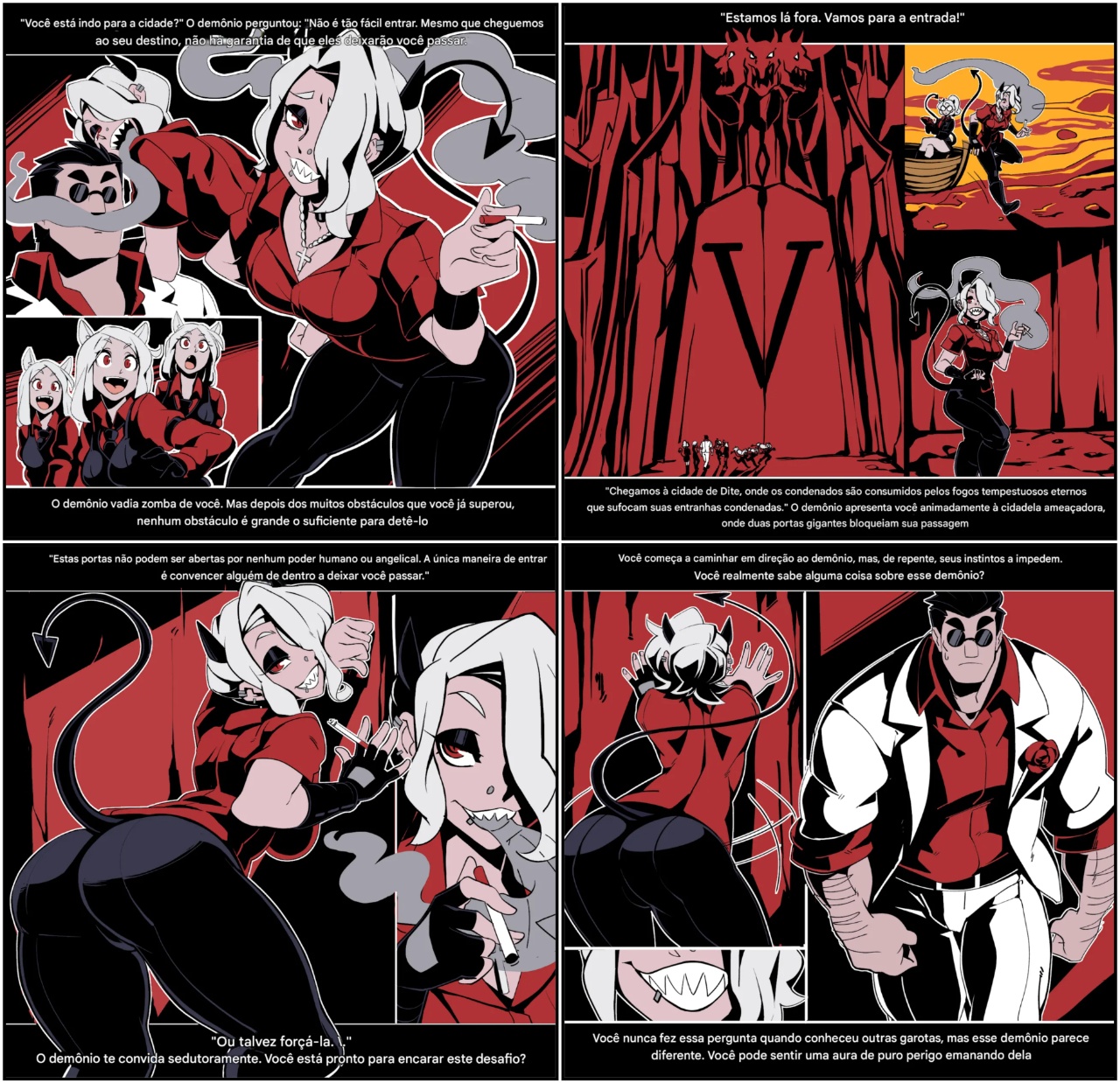 Helltaker Fanart Madness Hentai pt-br 28