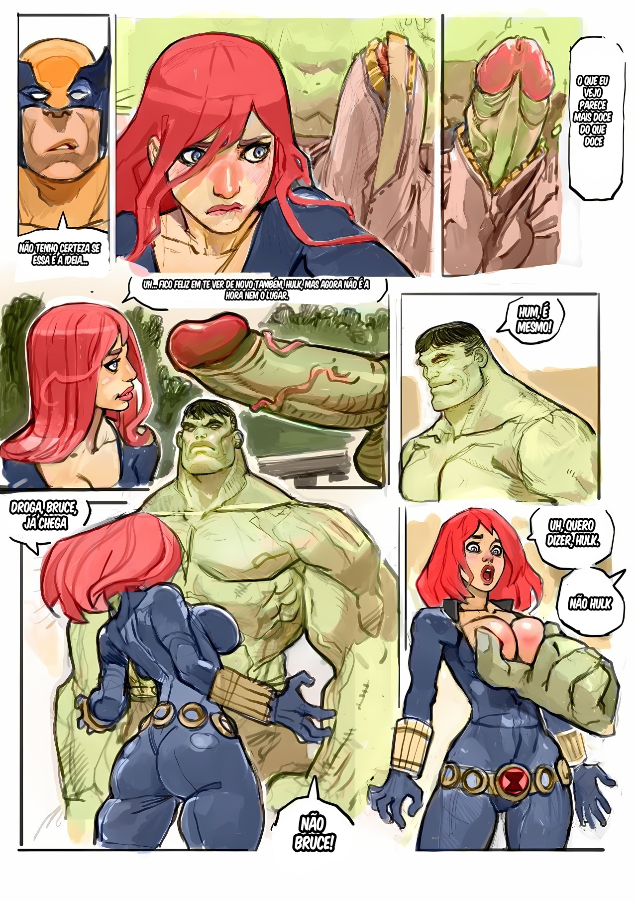 JJFrenchie: Marvel Story Hentai pt-br 12