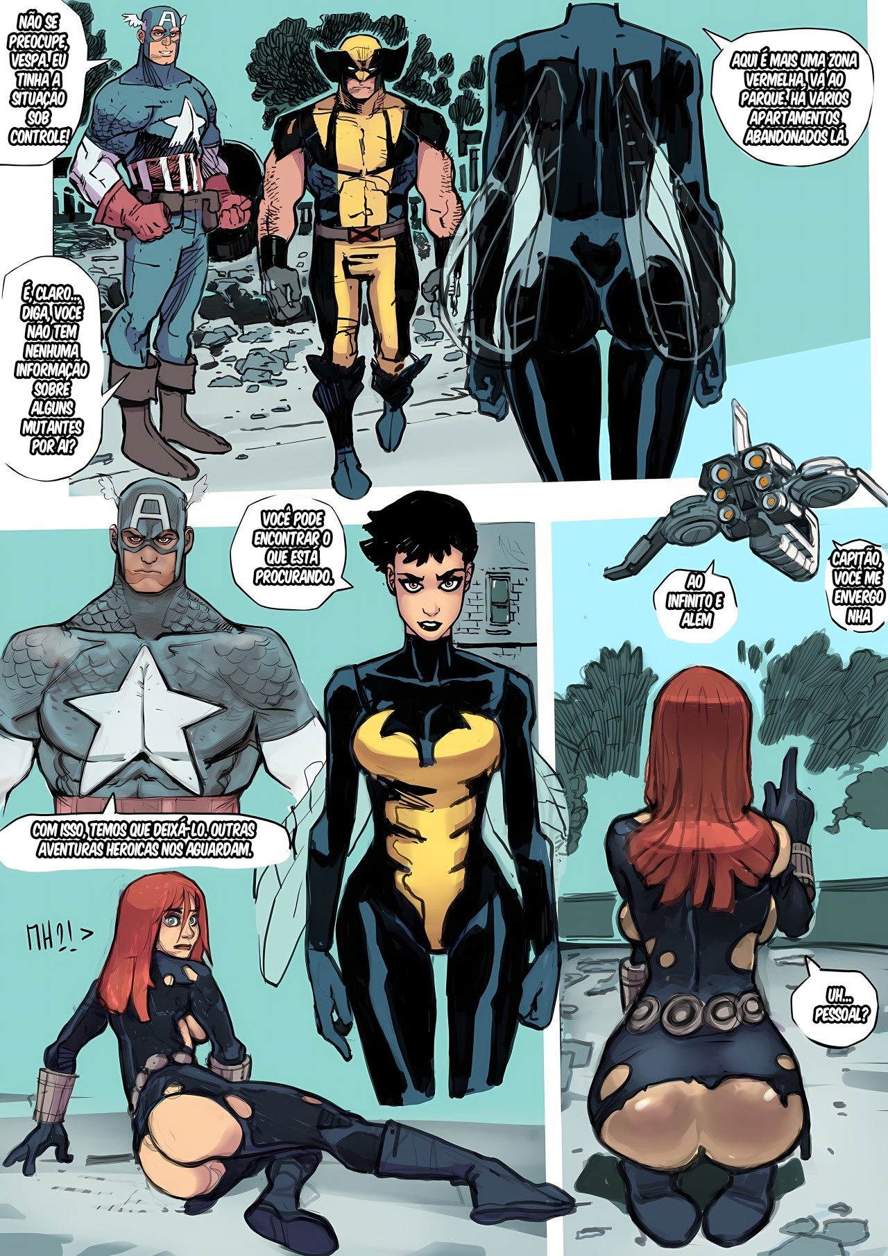 JJFrenchie: Marvel Story Hentai pt-br 18