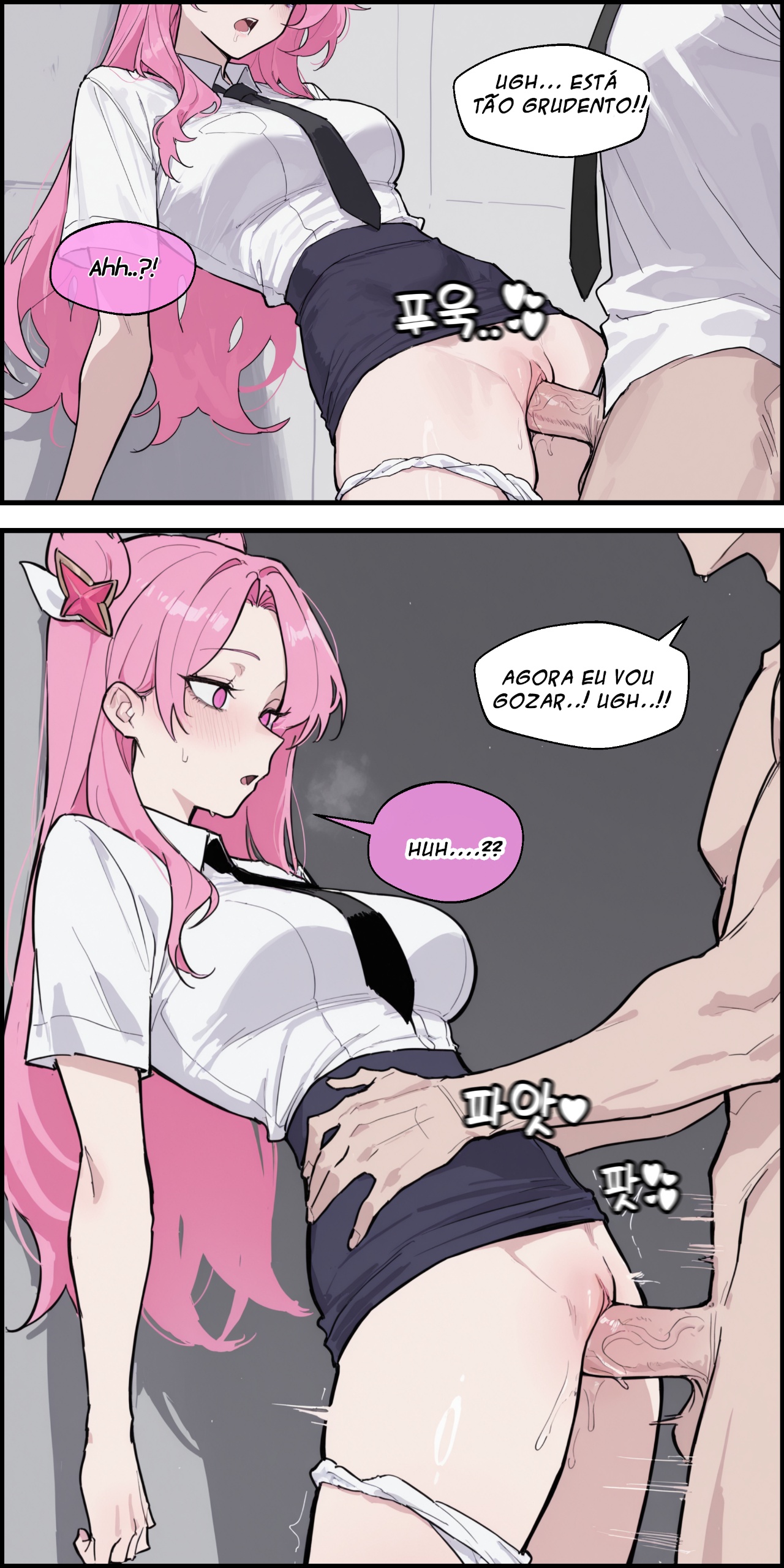 Kaisa & Akali By Lunia2ee Hentai pt-br 10