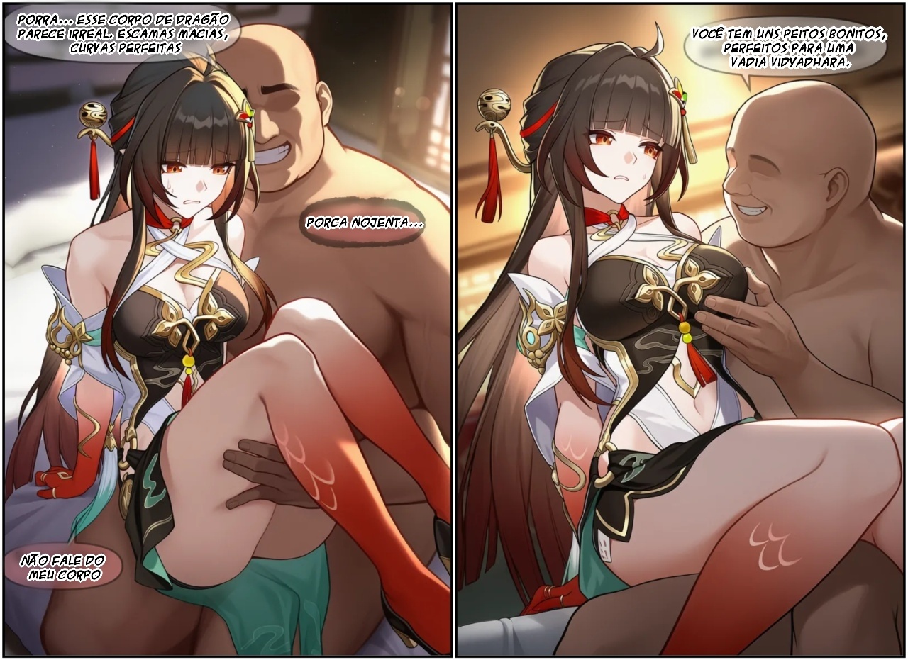 Lingsha Blackmai By Isterya Hentai pt-br 04