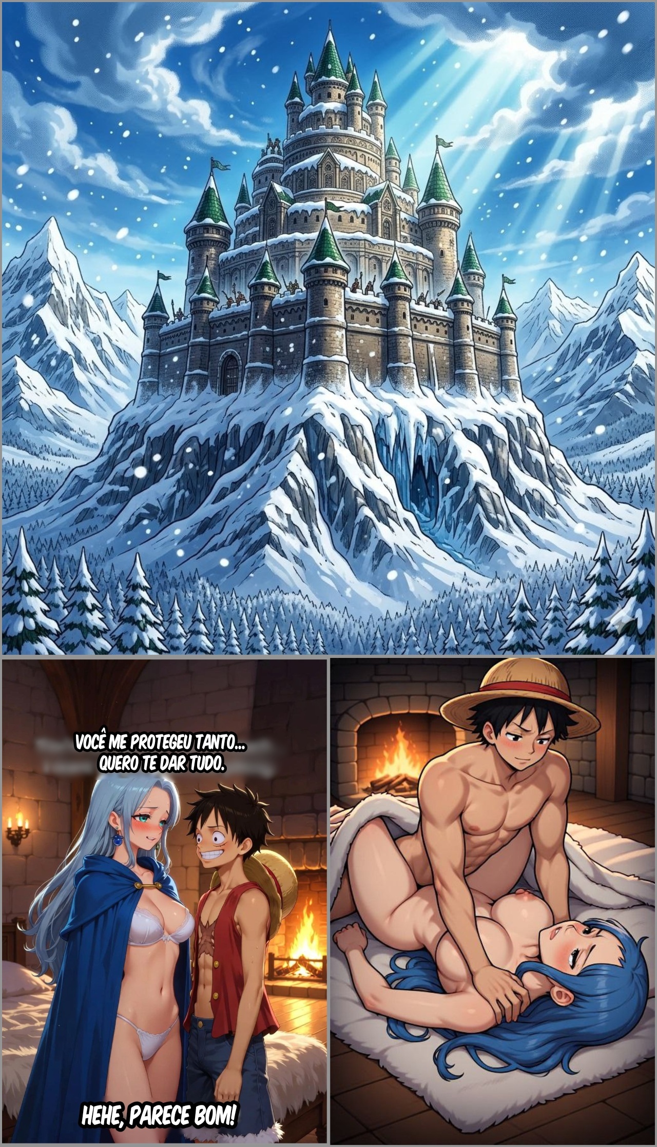 Luffy Become a Heram King Part 4 Hentai pt-br 02