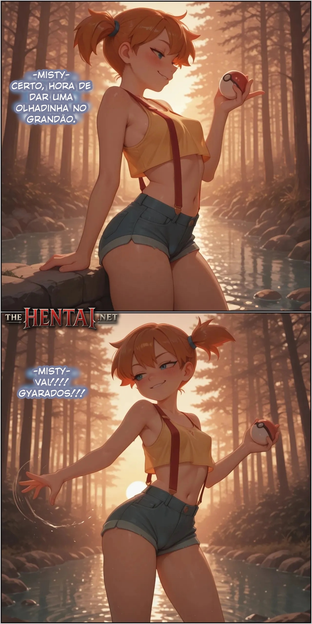Misty X Snorlax Issue Part 1 Hentai pt-br 03