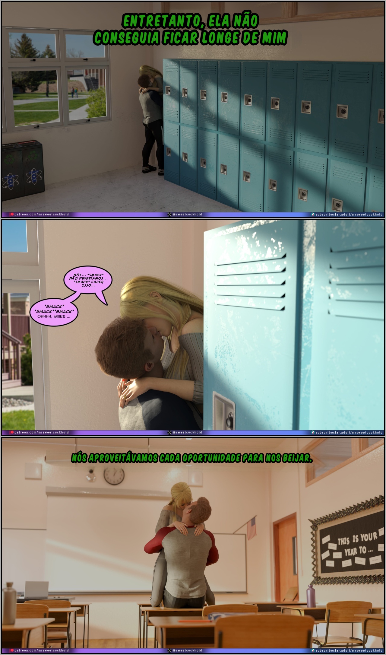 Much Bigger Than My Boyfriend Part 10: College Days Hentai pt-br 08