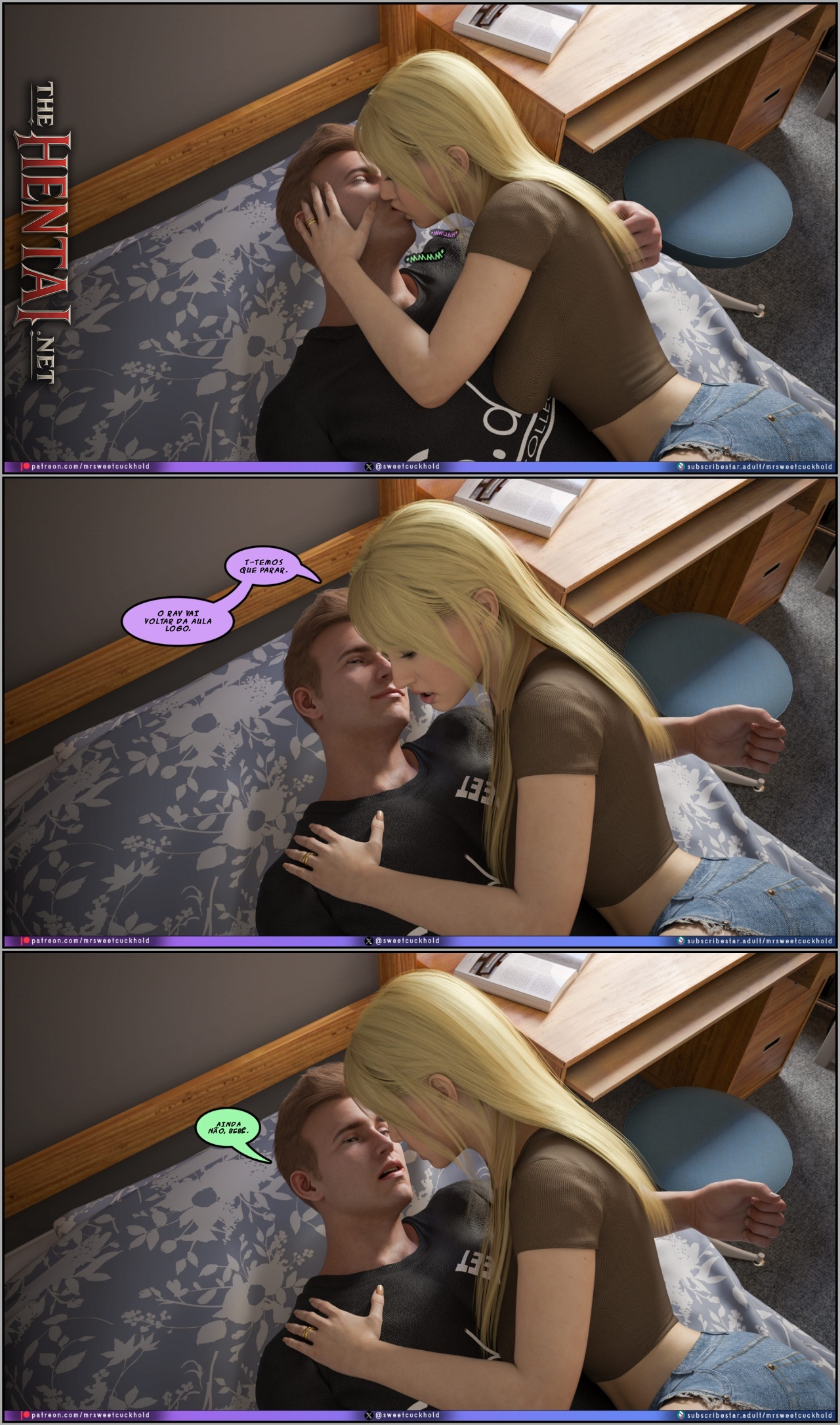 Much Bigger Than My Boyfriend Part 10: College Days Hentai pt-br 13