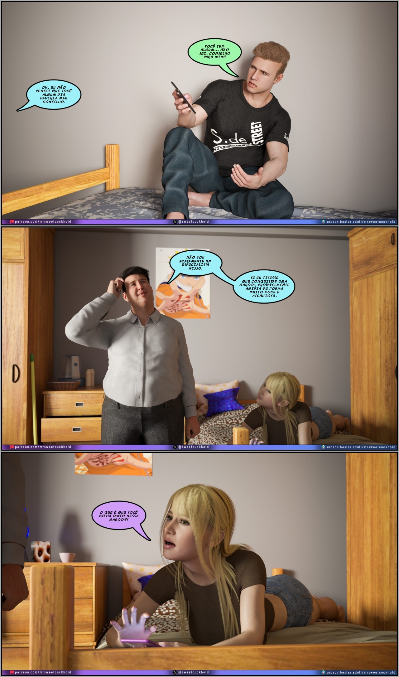 Much Bigger Than My Boyfriend Part 10: College Days Hentai pt-br 18