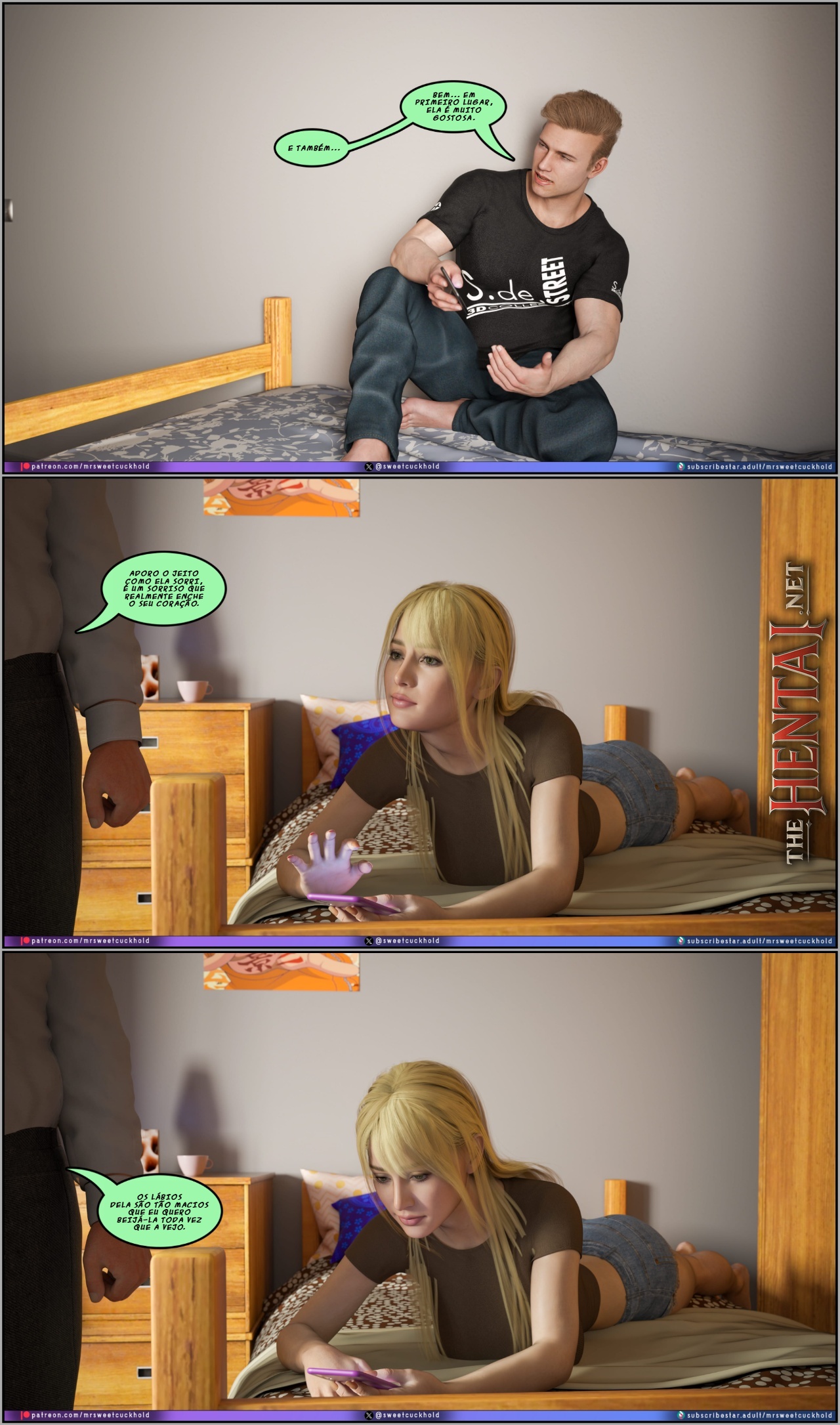 Much Bigger Than My Boyfriend Part 10: College Days Hentai pt-br 19