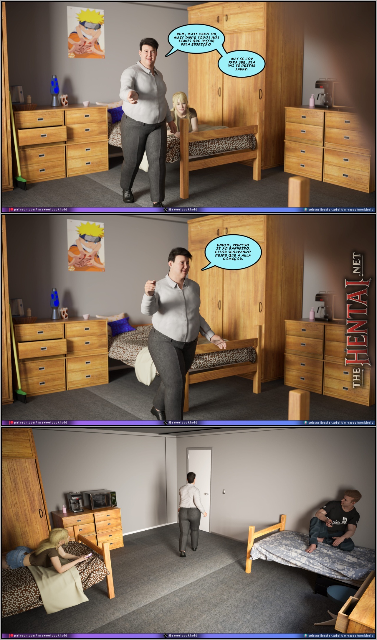 Much Bigger Than My Boyfriend Part 10: College Days Hentai pt-br 22