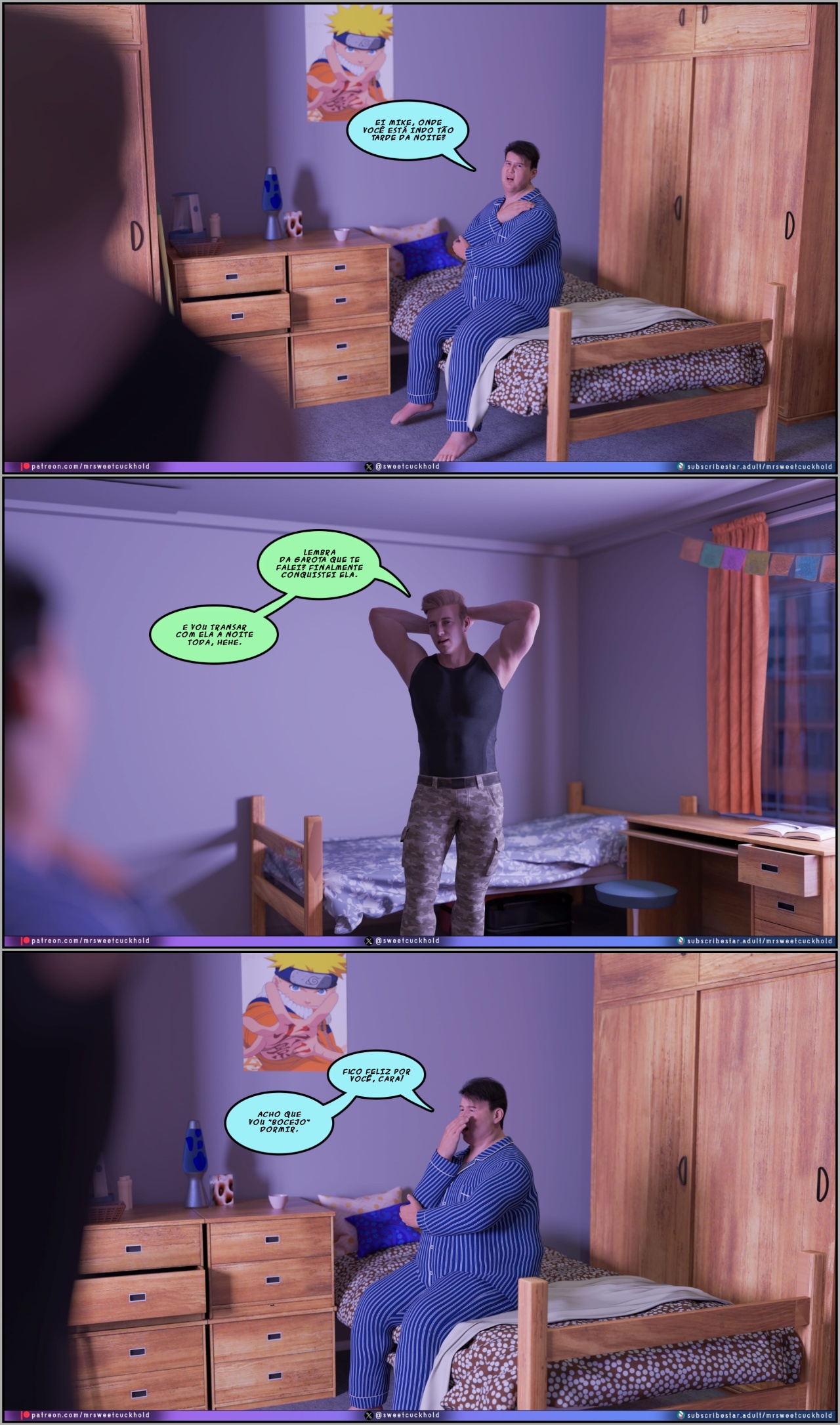 Much Bigger Than My Boyfriend Part 10: College Days Hentai pt-br 26