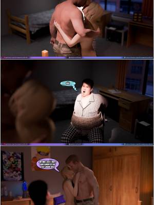 Much Bigger Than My Boyfriend Part 11: College Days Hentai pt-br 32