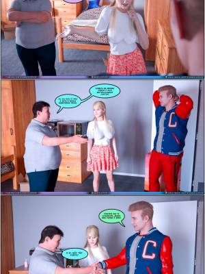 Much Bigger Than My Boyfriend Part 7: College Days Hentai pt-br 15