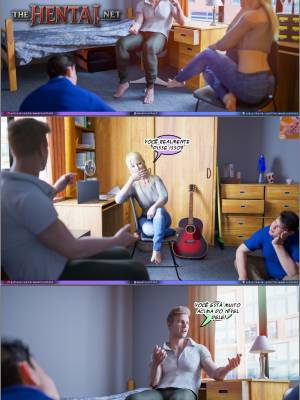 Much Bigger Than My Boyfriend Part 8: College Days Hentai pt-br 09