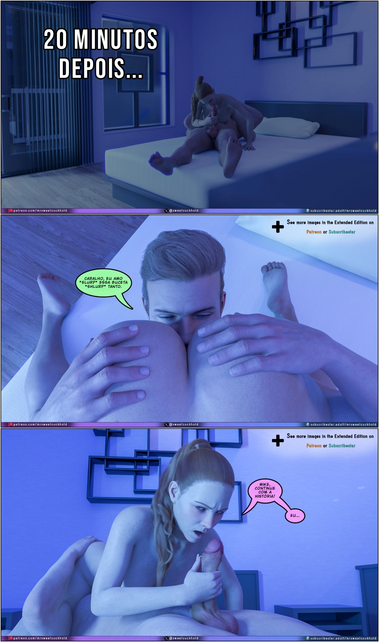 Much Bigger Than My Boyfriend Part 9: College Days Hentai pt-br 02