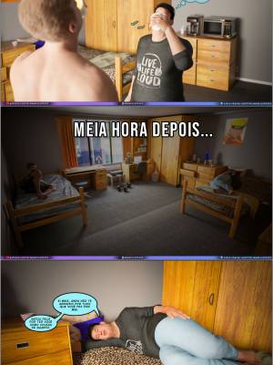 Much Bigger Than My Boyfriend Part 9: College Days Hentai pt-br 09