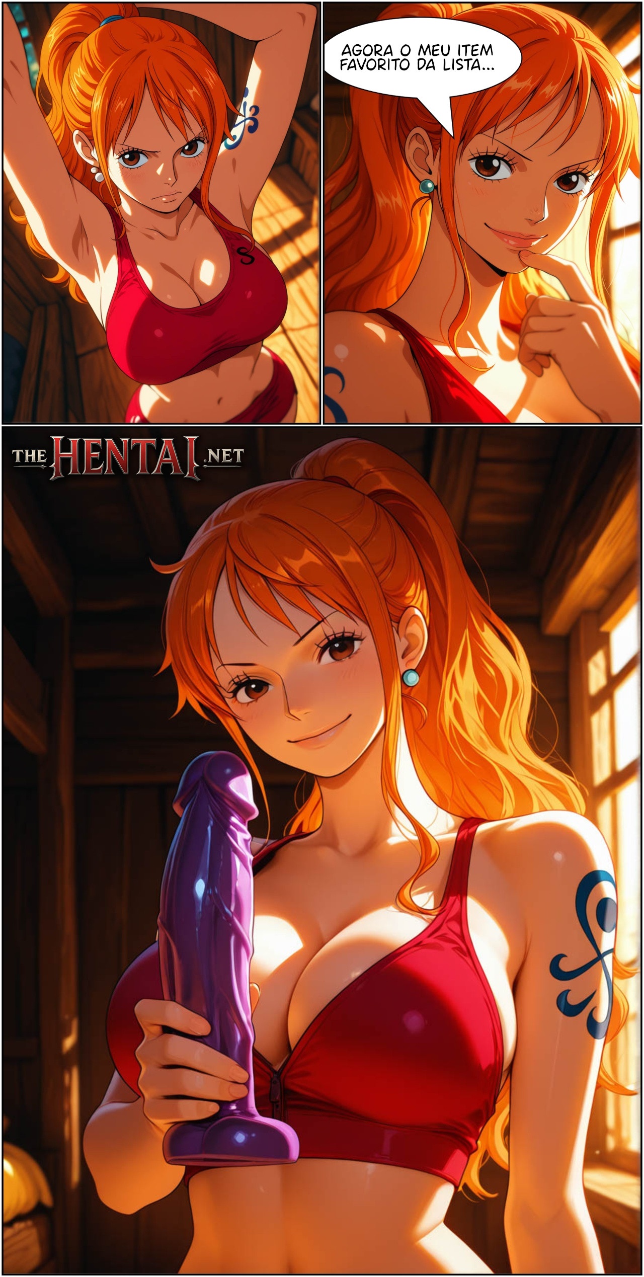 Nami Sunday Shopping Hentai pt-br 09