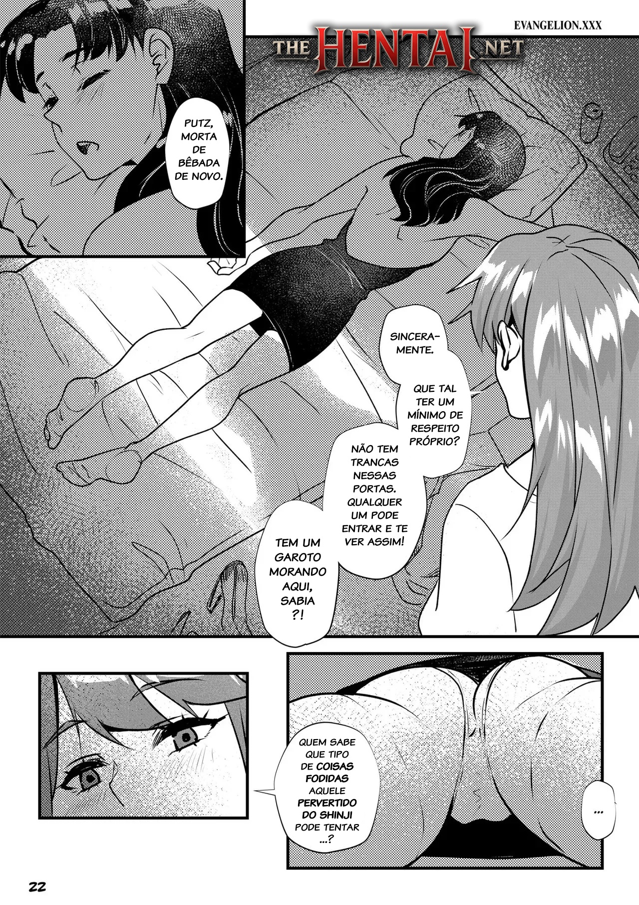 Neon Genital Evangelion Part 2 Hentai pt-br 04